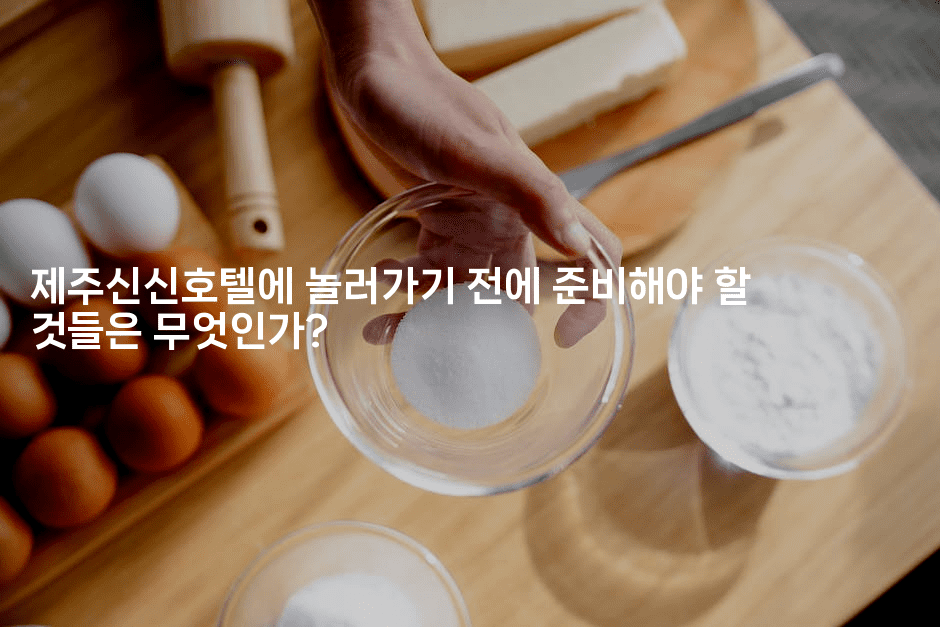 제주신신호텔에 놀러가기 전에 준비해야 할 것들은 무엇인가?2-미국드리