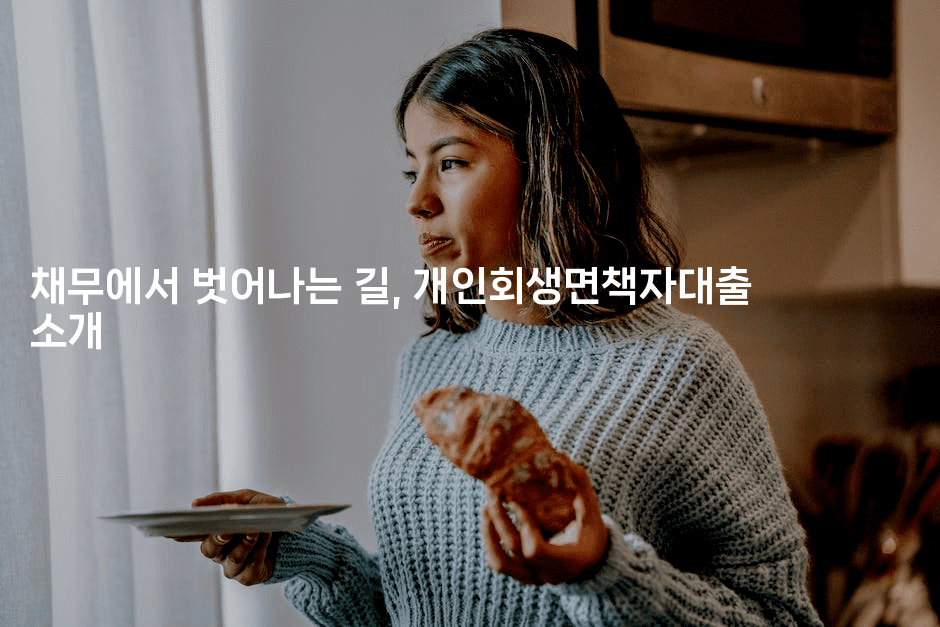 채무에서 벗어나는 길, 개인회생면책자대출 소개-미국드리